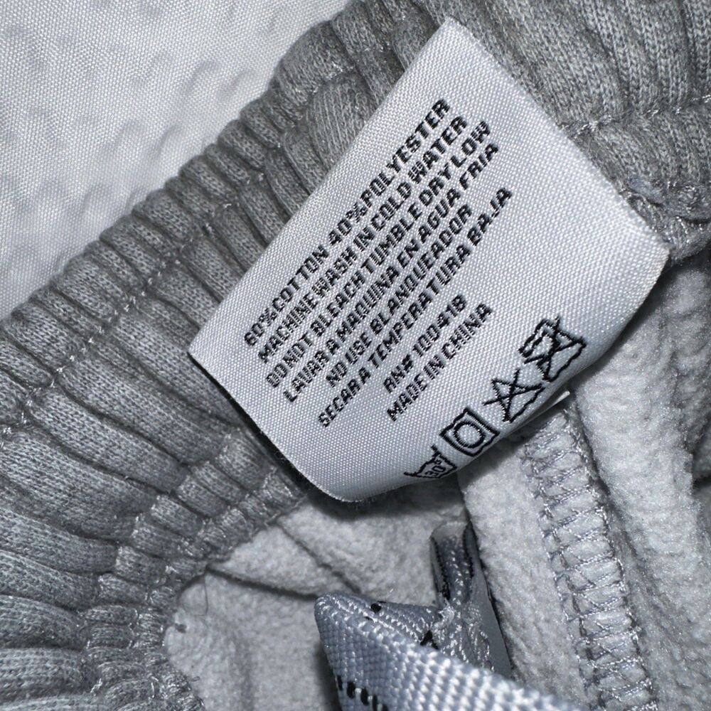 Pro Club Sweats Gray, Very Thick Cargo Pockets size Small - Picture 8 of 9